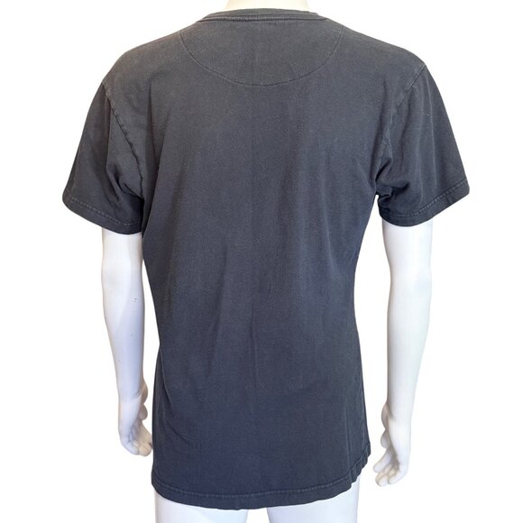 Mitchell & Ness Los Angeles Lakers Vintage-Style Large T-Shirt Black 100% Cotton - Picture 2 of 9